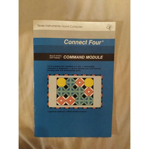 Connect Four for Texas Instruments TI-99/4A - Complete In Box - Tested - Picture 4 of 10